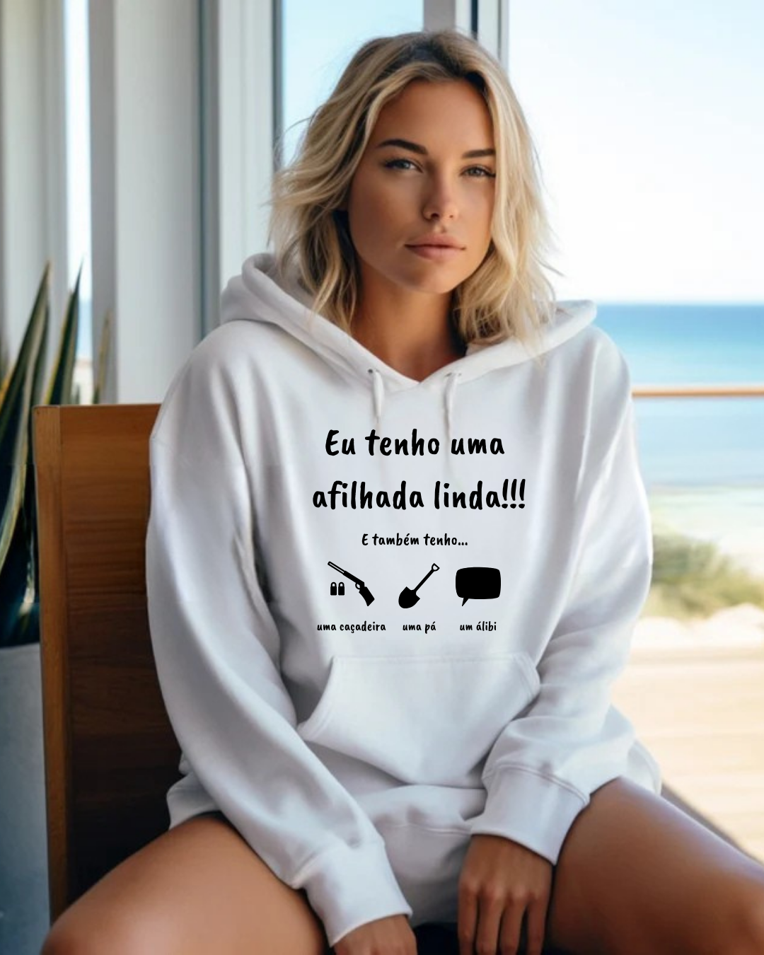 Hoodie - Tenho uma afilhada linda!