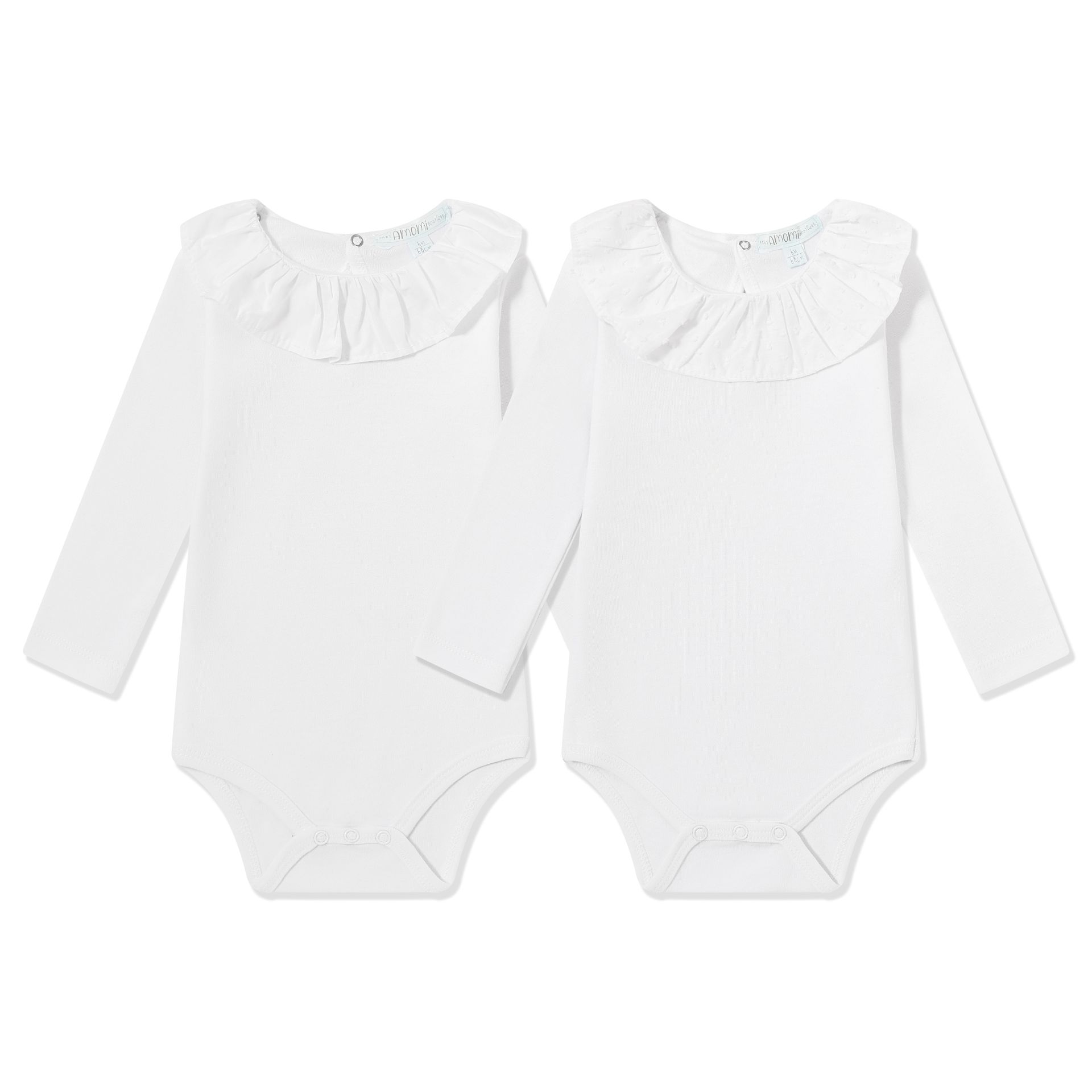 Pack de 2 bodys c/ golinha