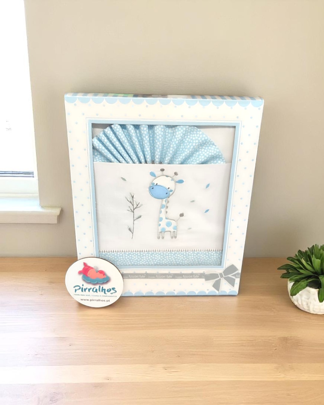 Lençóis de algodão Girafinha -   Next to me / alcofa