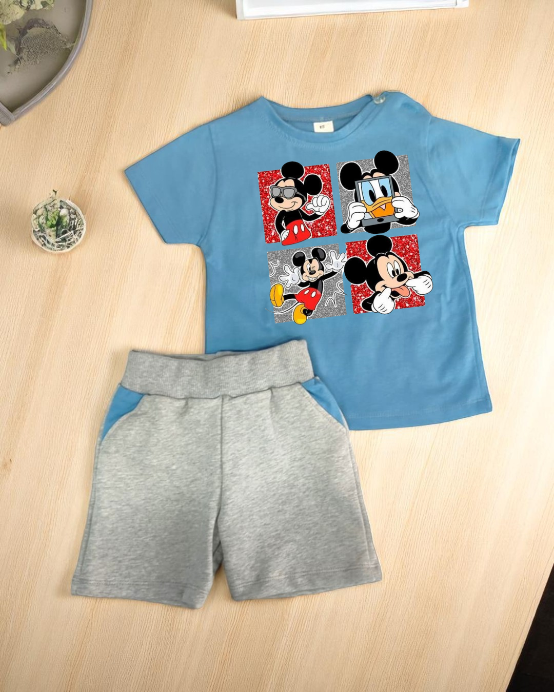 Conjunto Mickey - Colecção Pirralhos