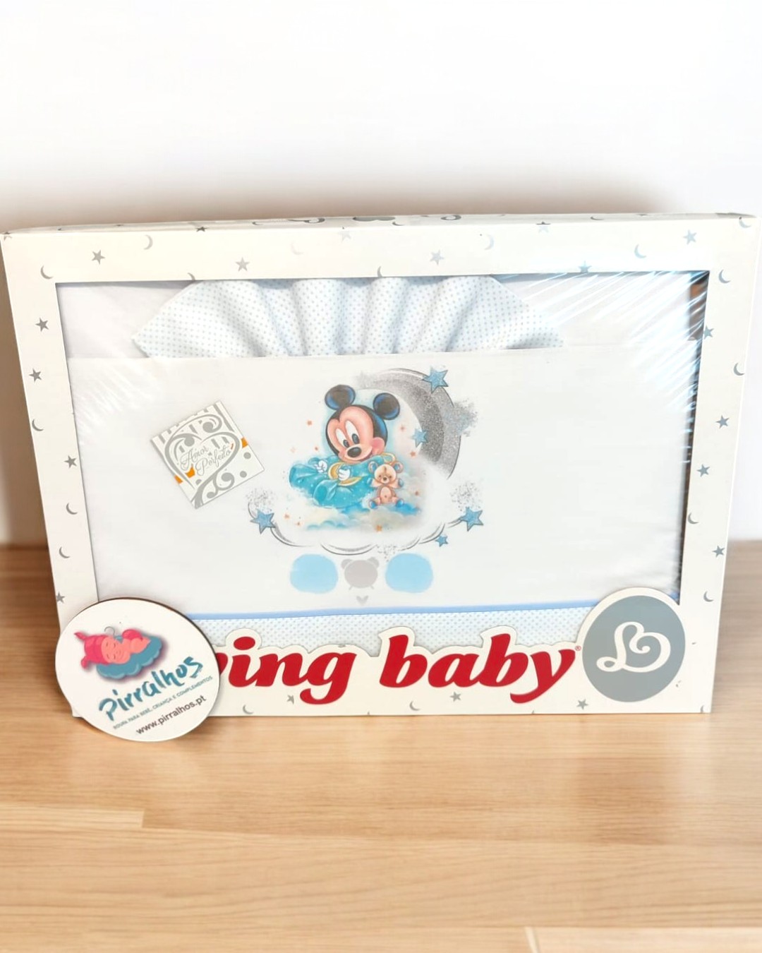 Lençóis de algodão Mickey Pijama - Next to me / alcofa