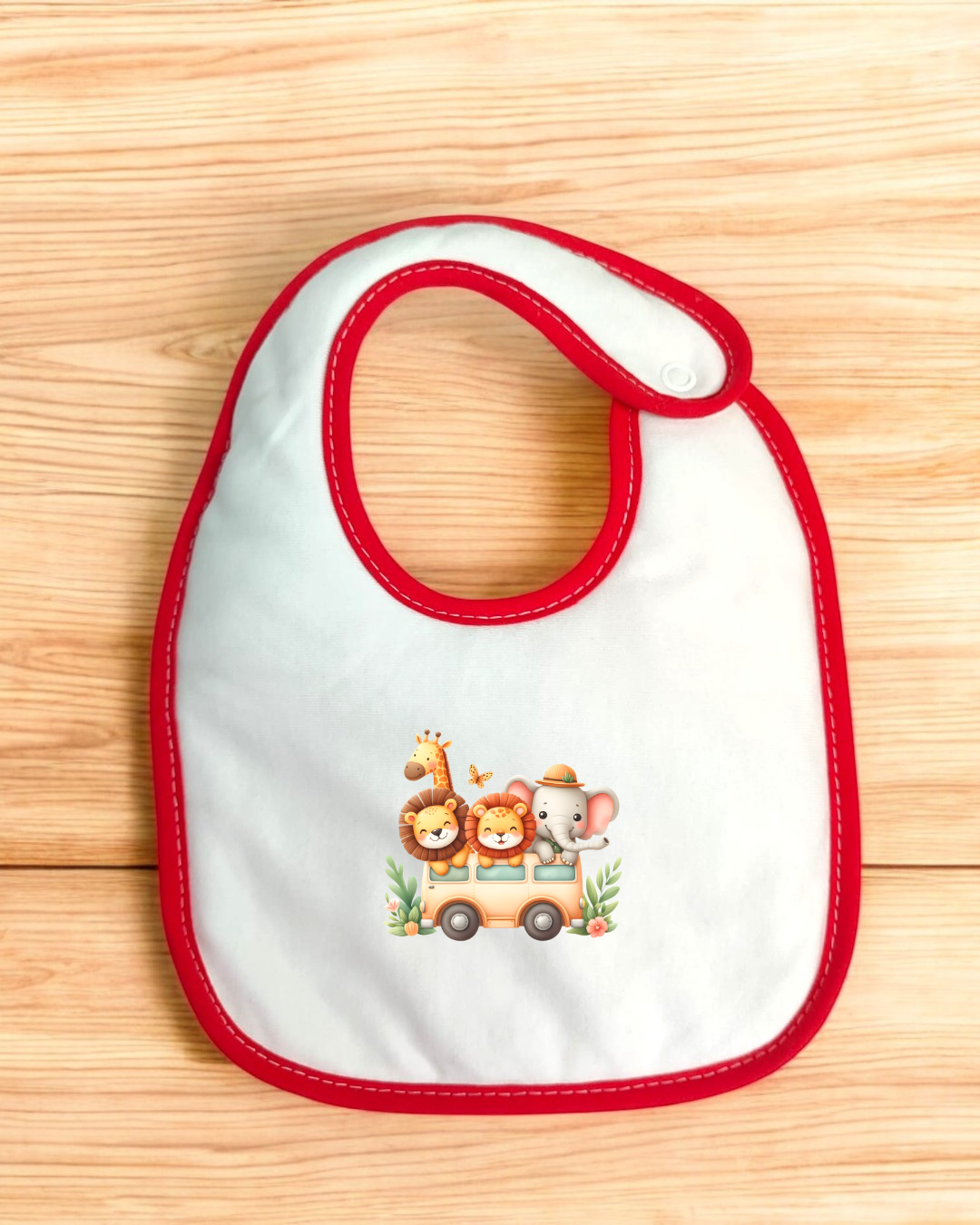 Babete impermeável Safari - 15 cores à escolha, Exclusivo Pirralhos