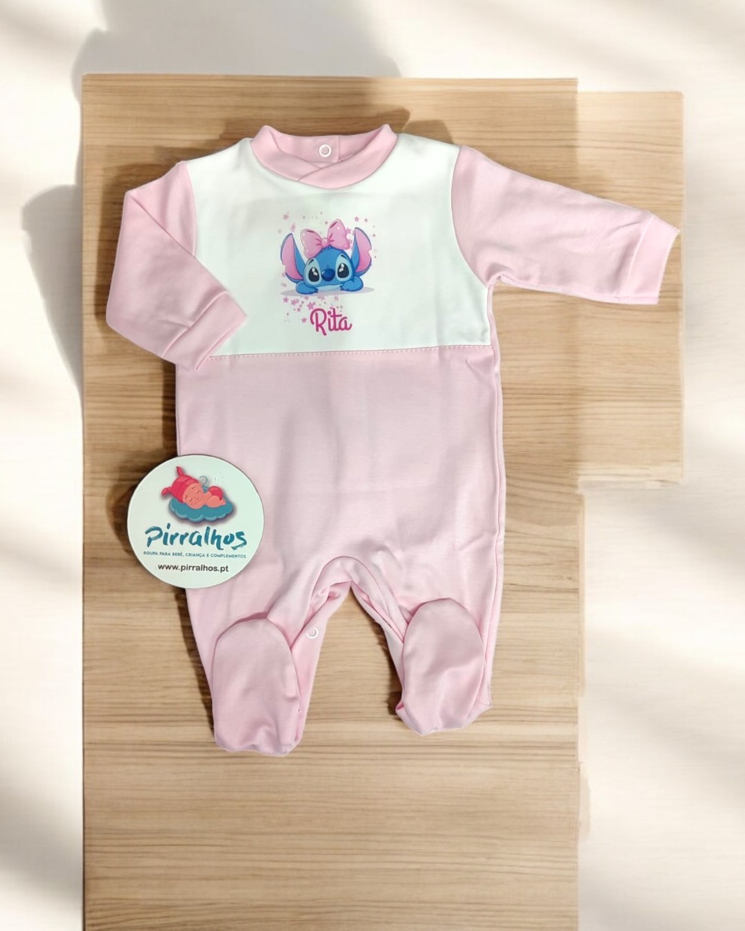 Babygrow Stitch laço