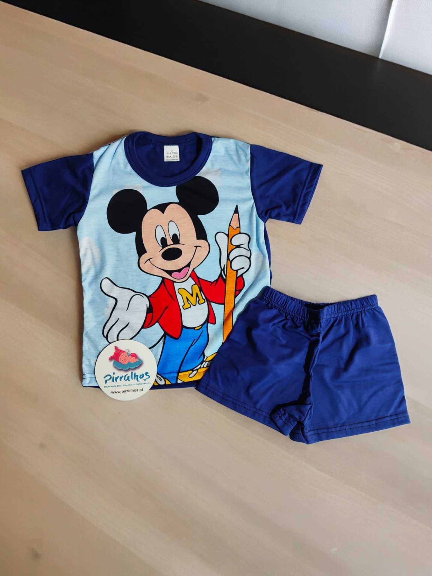 Pijama Mickey Escola