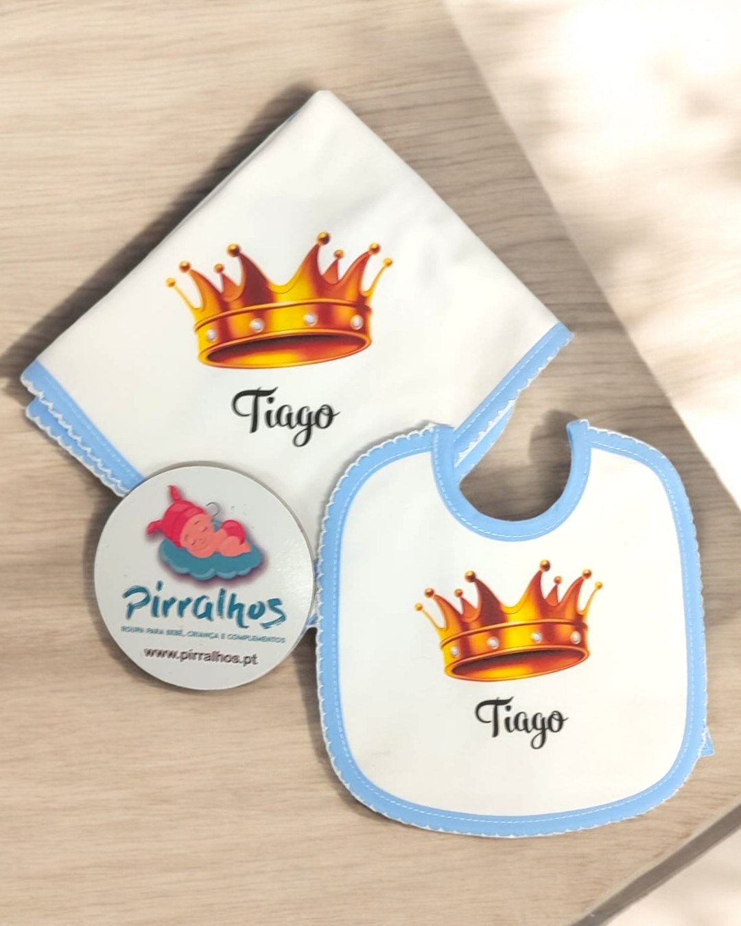 Fralda e Babete Coroa