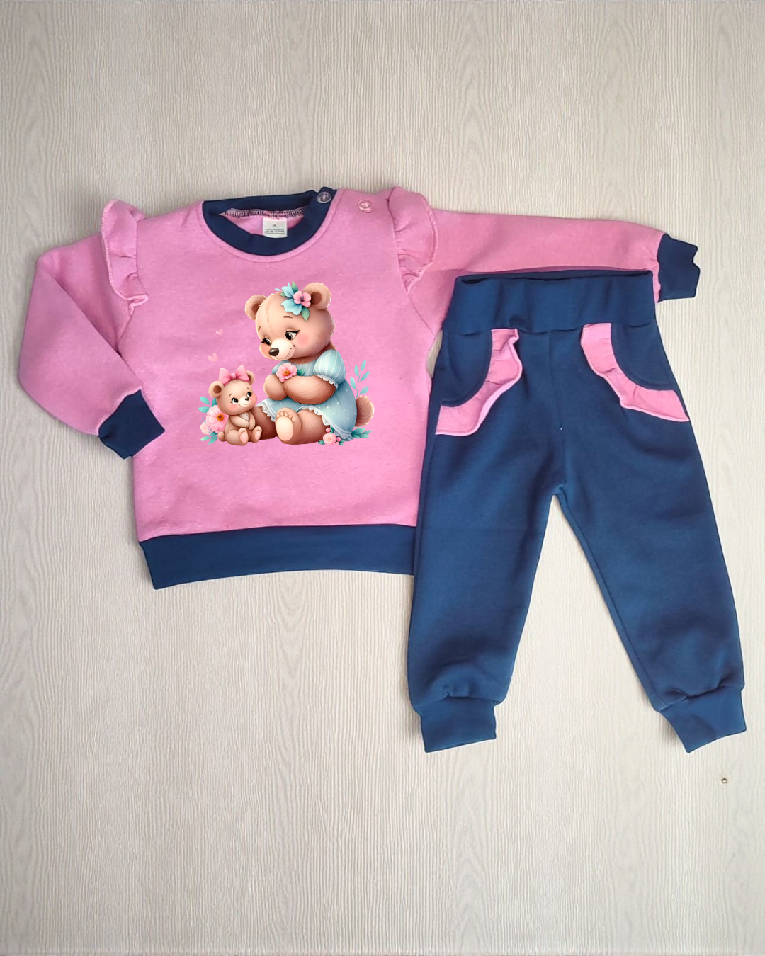 Conjunto cardado Mãe e filha - EXCLUSIVO PIRRALHOS