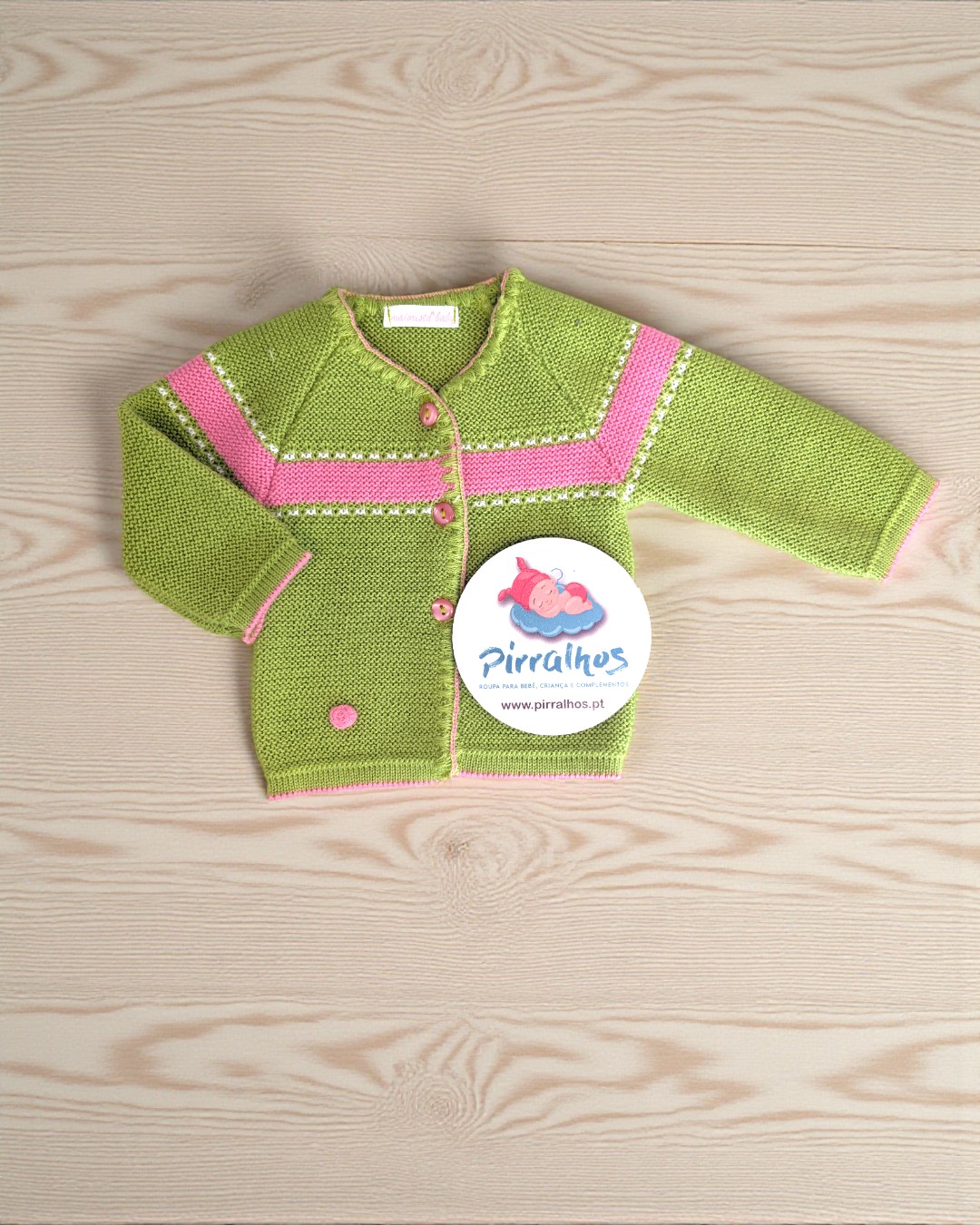 Casaco de Malha para recém nascido