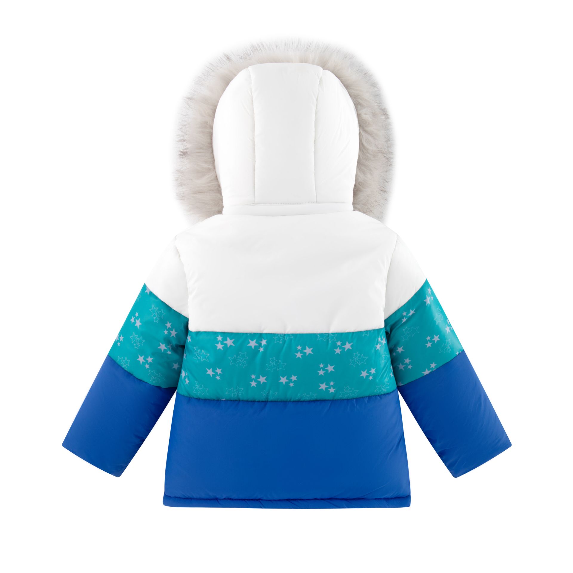 Kispo Azul tricolor estrelas