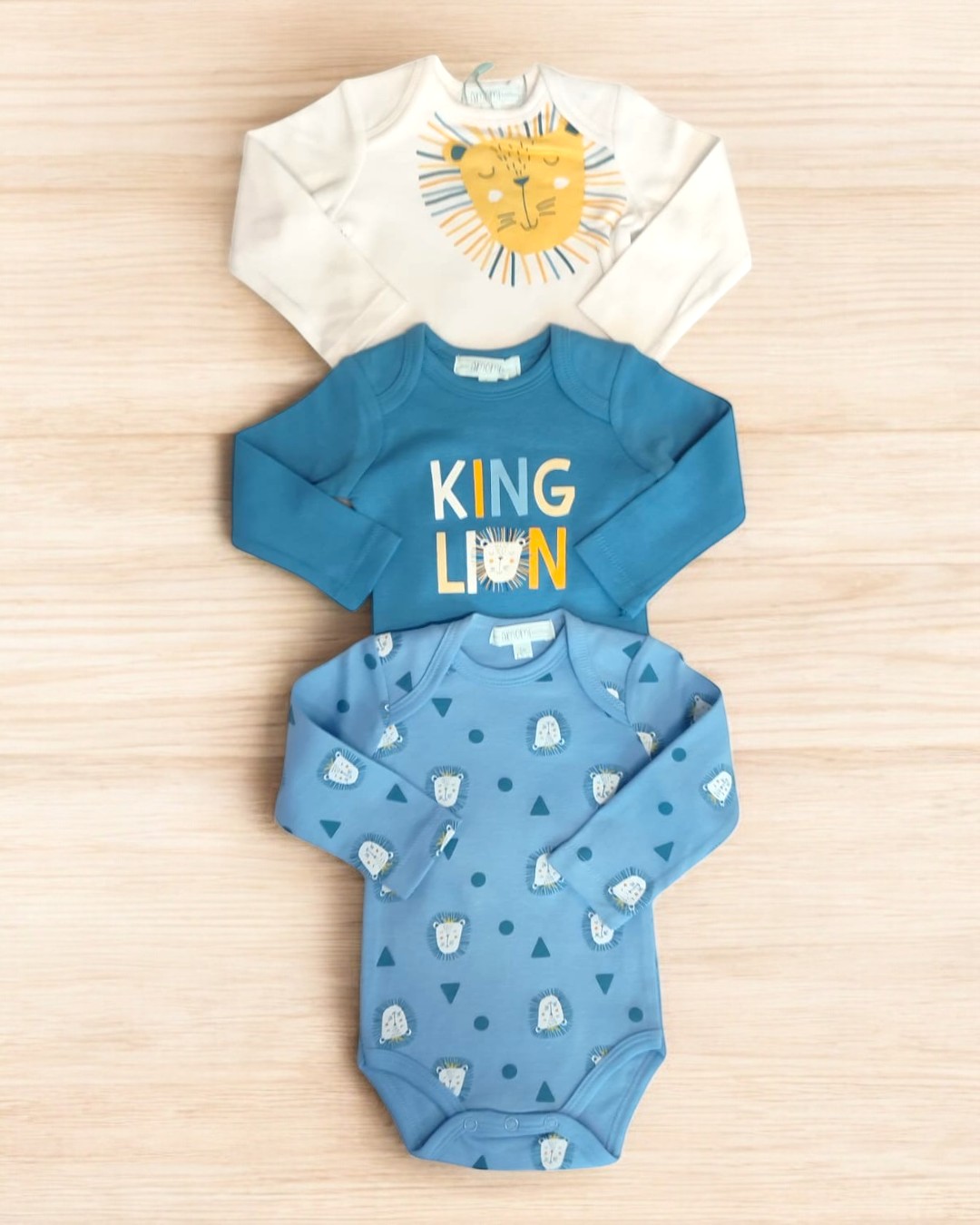 Pack de 3 bodys Lion King