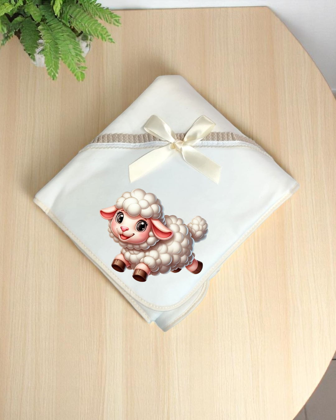 Manta de algodão Ovelha - Exclusivo PIRRALHOS - 6 Cores à escolha