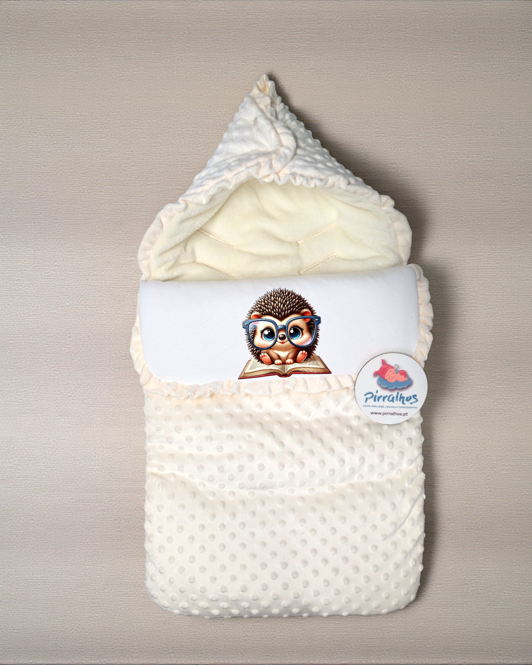 Saco de ovo/ Saco de dormir/ saco de transporte Ouriço Sabichão