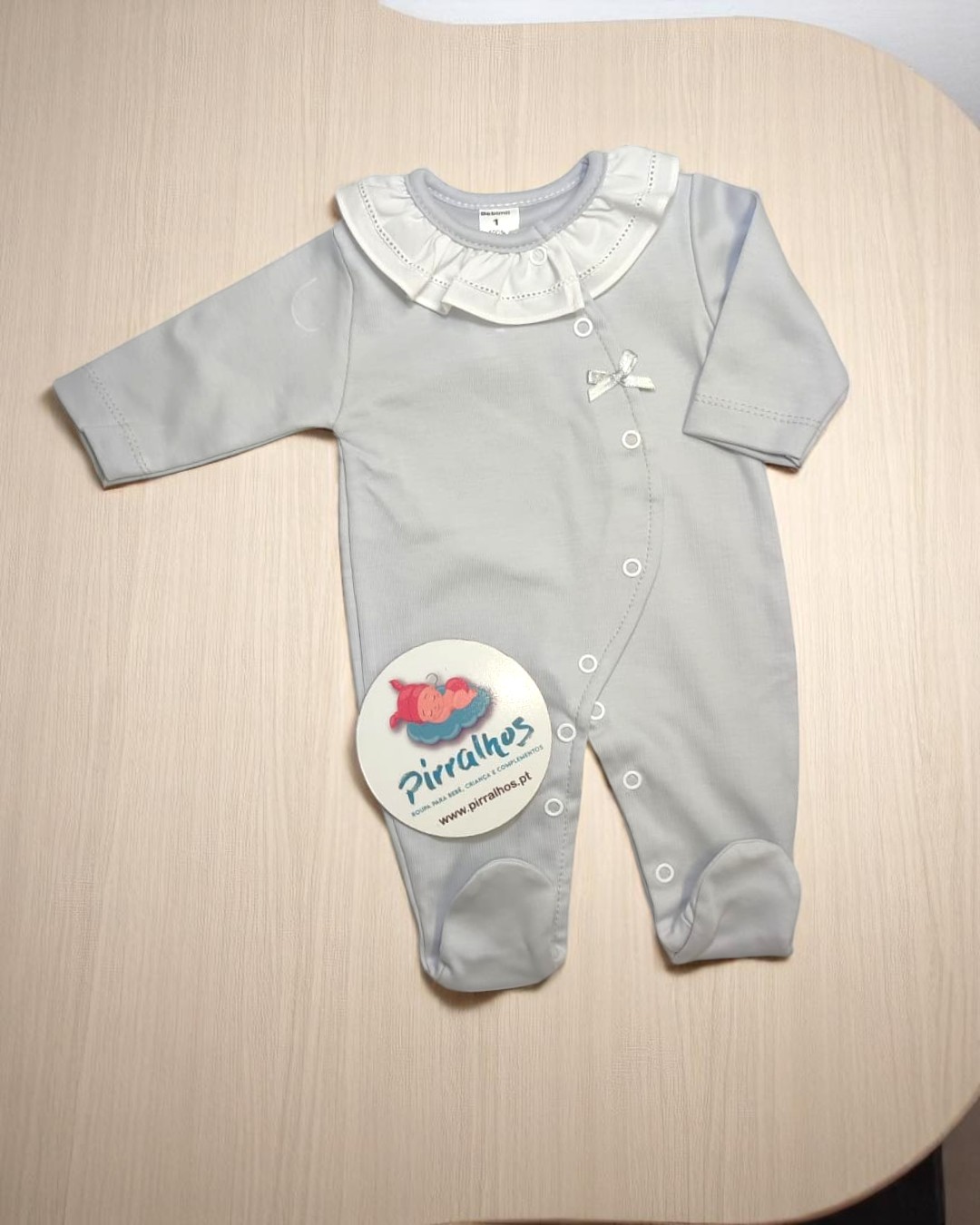 Babygrow de algodão Golinha