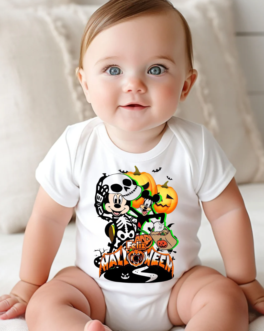 Body ou T-shirt - Feliz Halloween