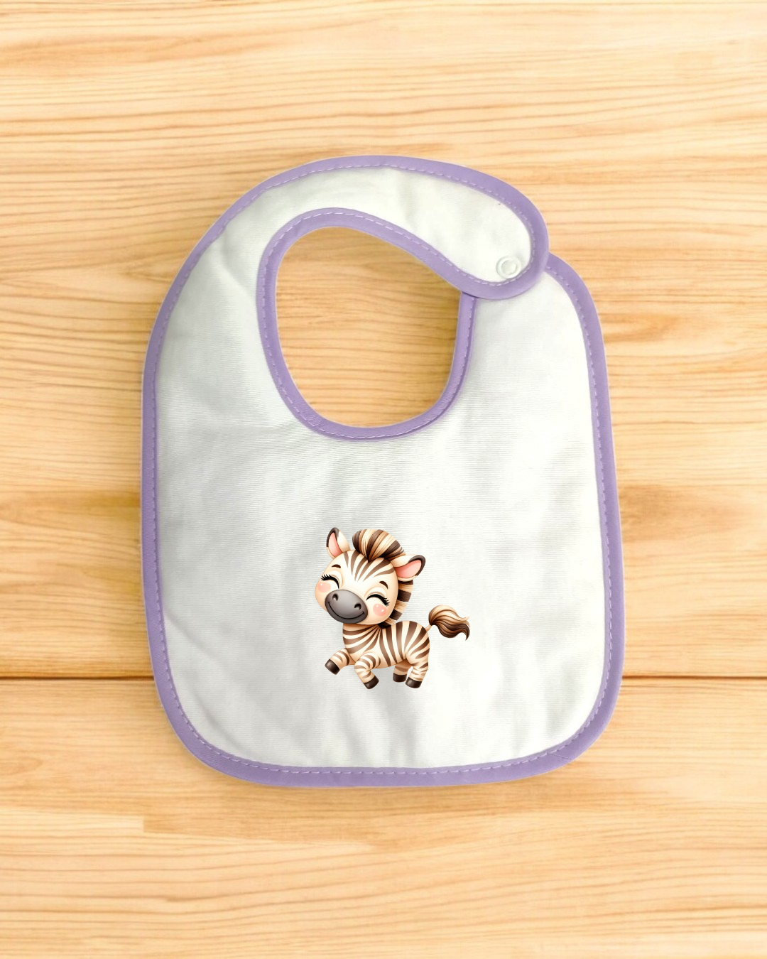 Babete impermeável Zebra - 15 cores à escolha, Exclusivo Pirralhos