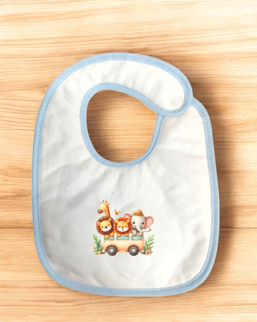 Babete impermeável Safari - 15 cores à escolha, Exclusivo Pirralhos