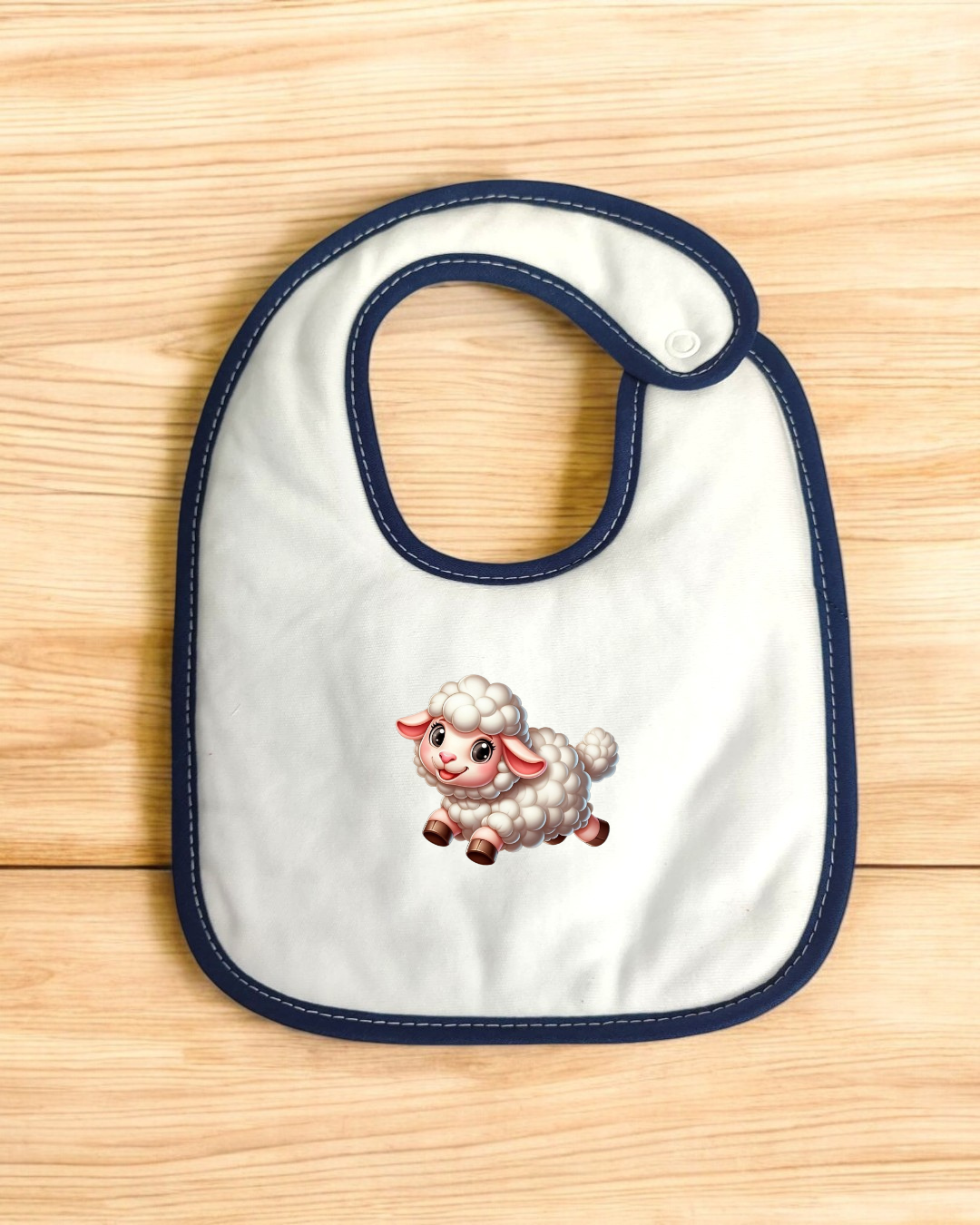 Babete impermeável Ovelhinha - 15 cores à escolha, Exclusivo Pirralhos