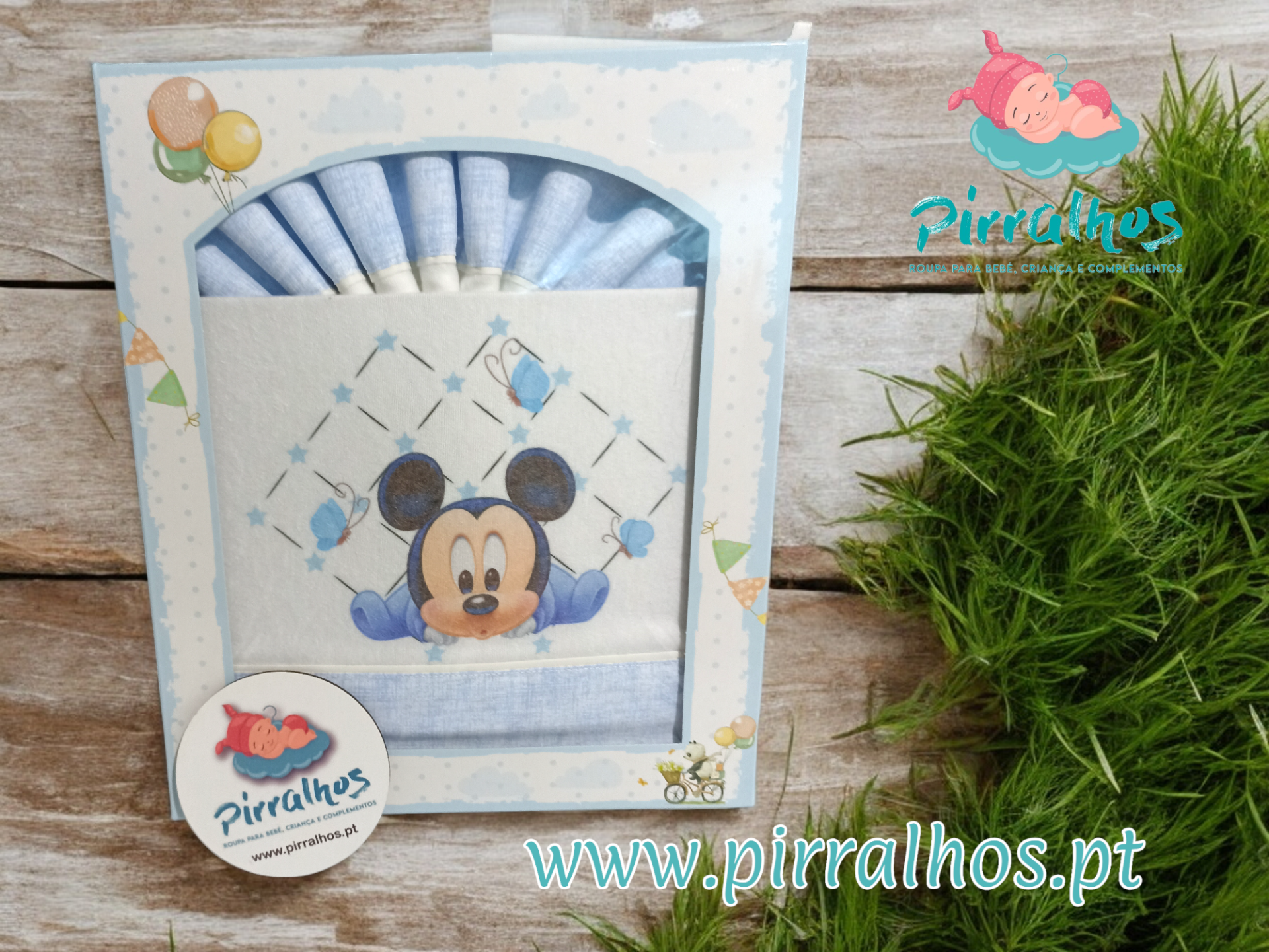 Conjunto lençóis flanela Mickey Divertido  - NEXT TO ME/alcofa