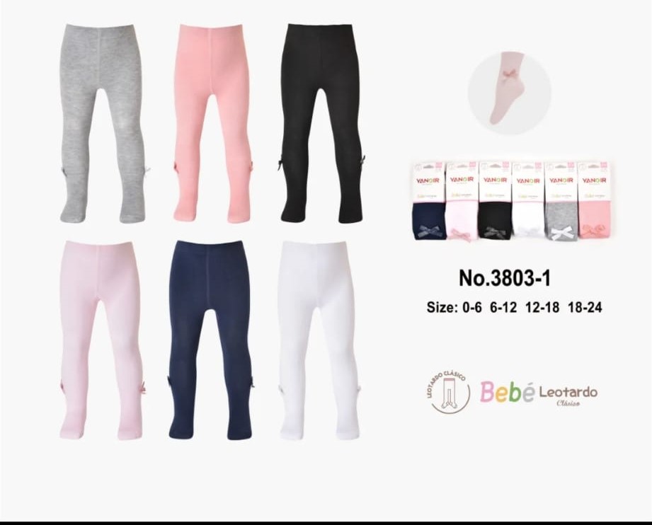 Collant / meia calça com laço no tornozelo