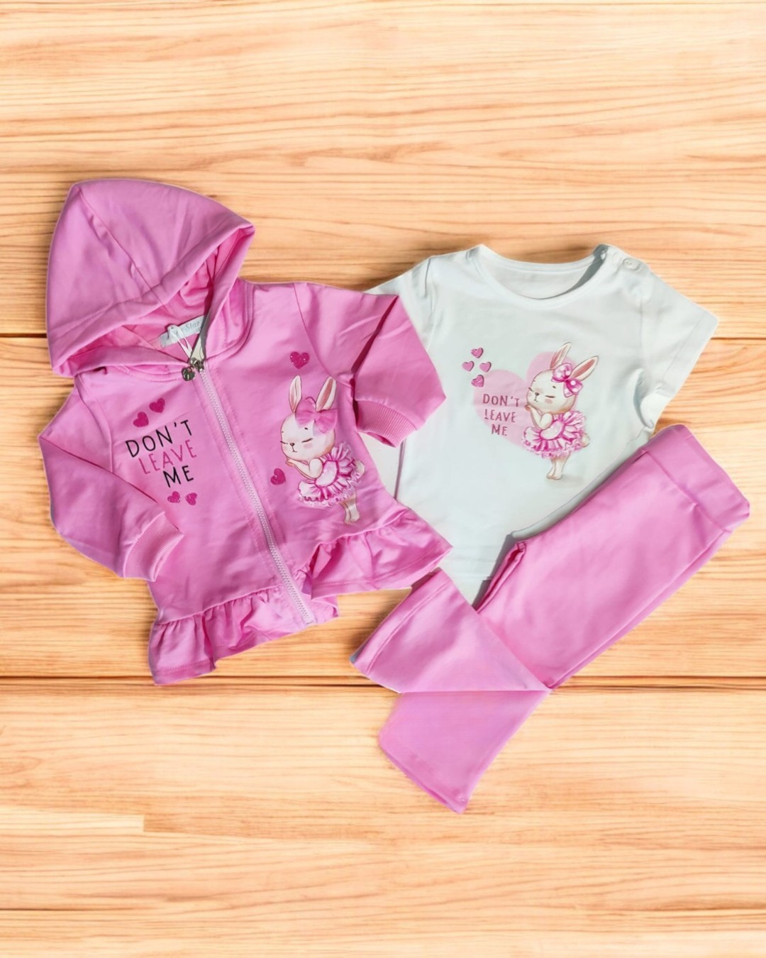 Conjunto Don't Leave Me