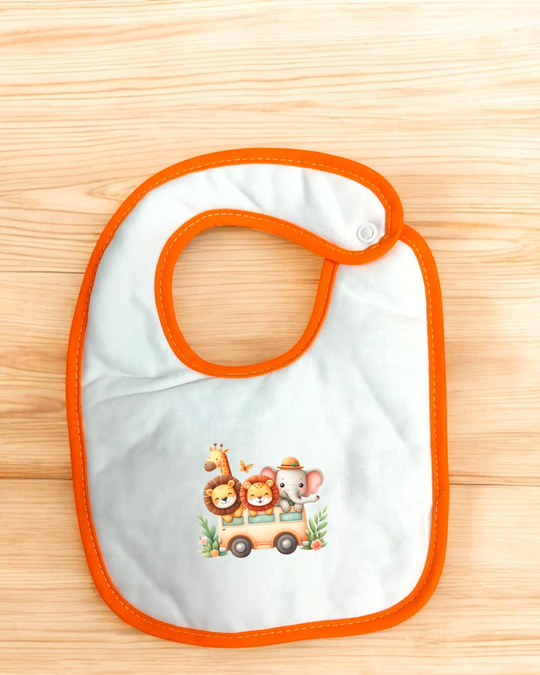 Babete impermeável Safari - 15 cores à escolha, Exclusivo Pirralhos