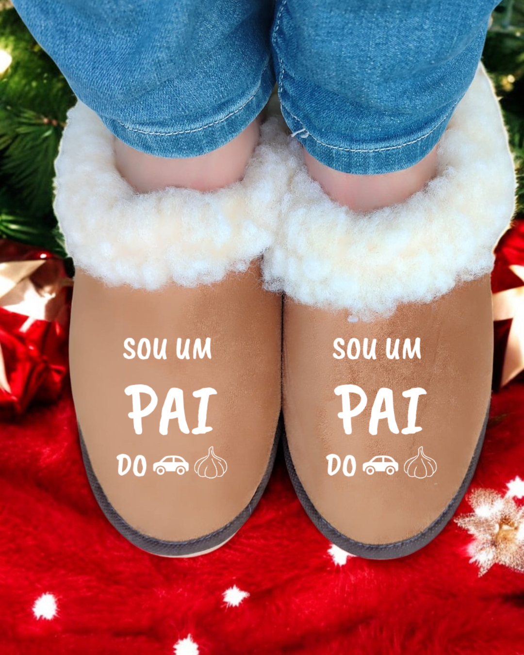 Chinelos Personalizados "Sou um Pai do..."