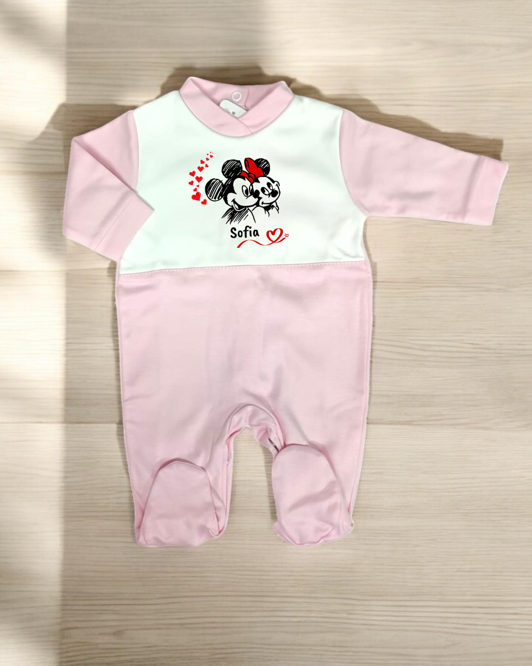 Babygrow Minnie e Mickey