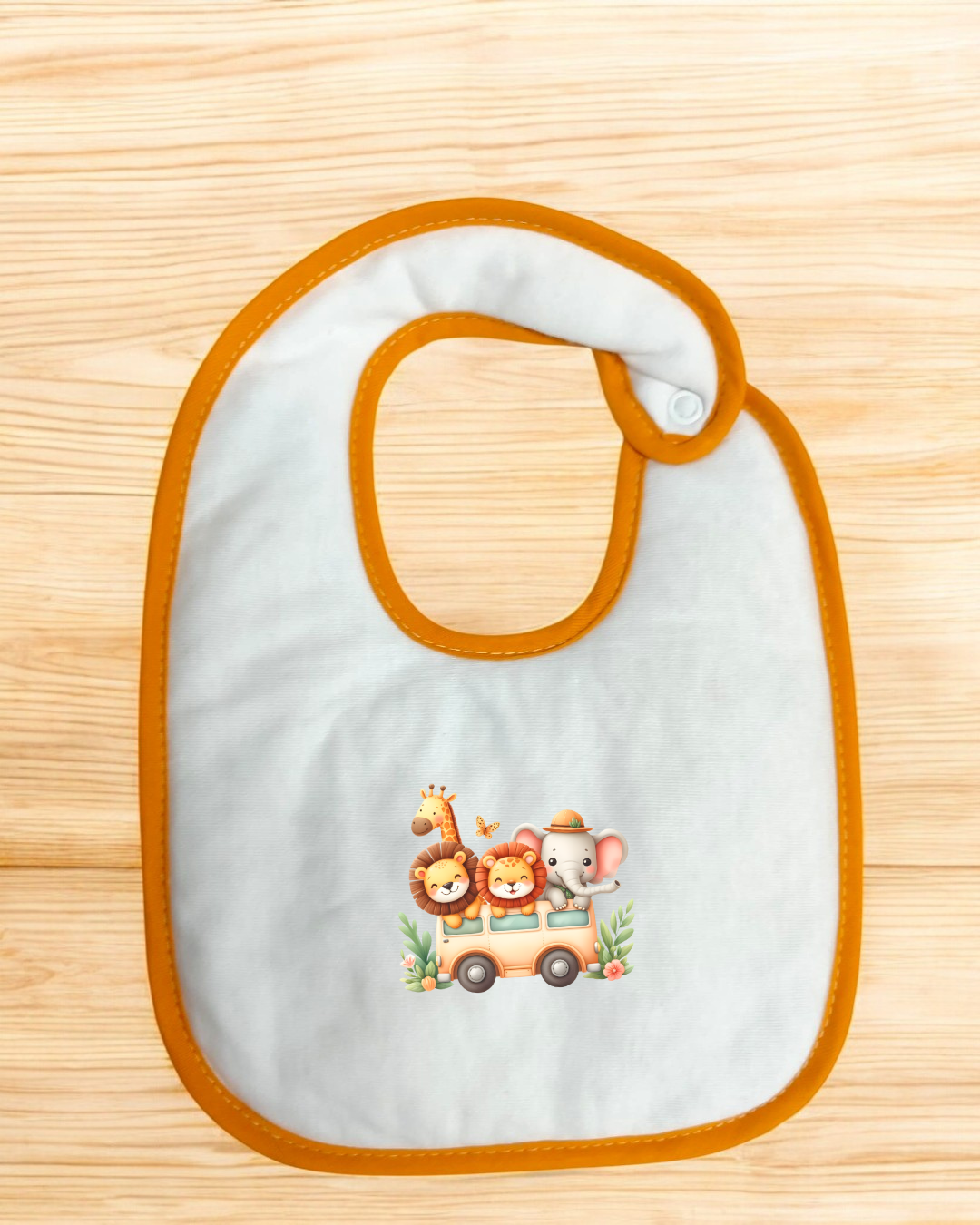 Babete impermeável Safari - 15 cores à escolha, Exclusivo Pirralhos