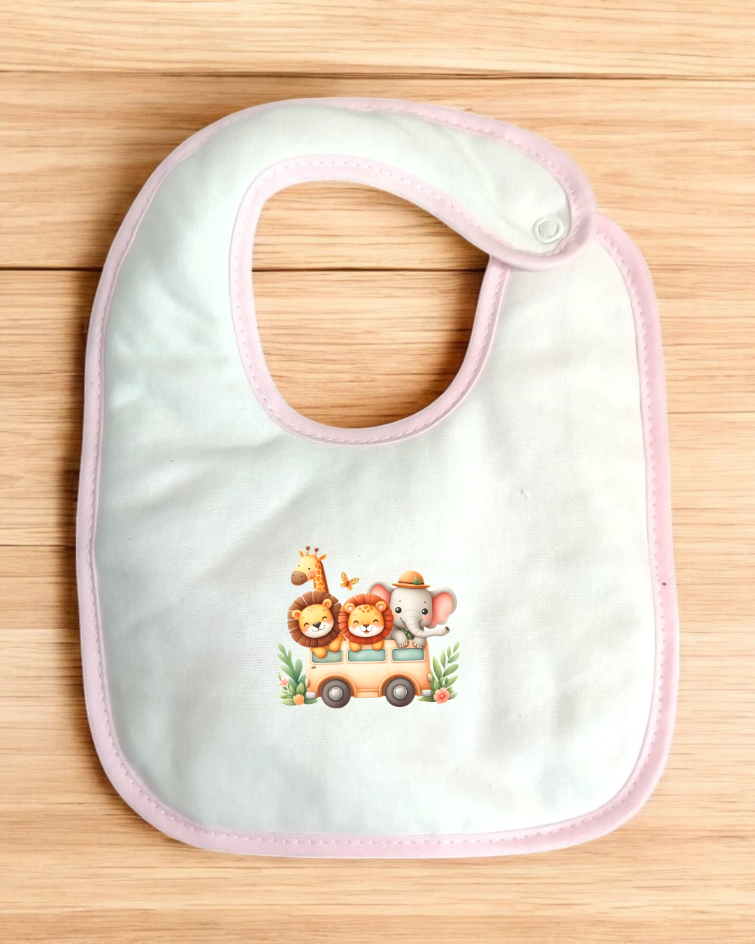 Babete impermeável Safari - 15 cores à escolha, Exclusivo Pirralhos