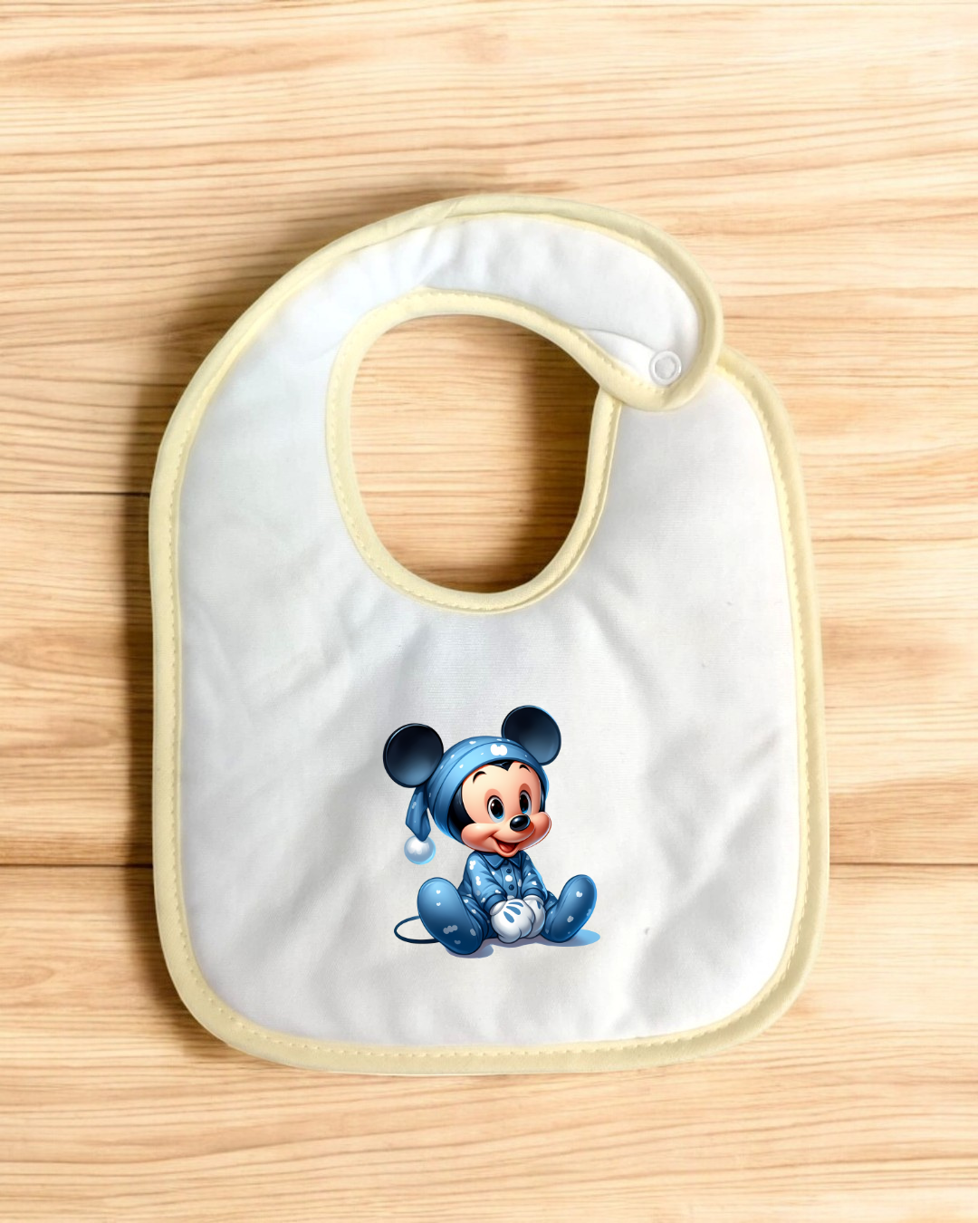 Babete impermeável Mickey Pijama - 15 cores à escolha, Exclusivo Pirralhos