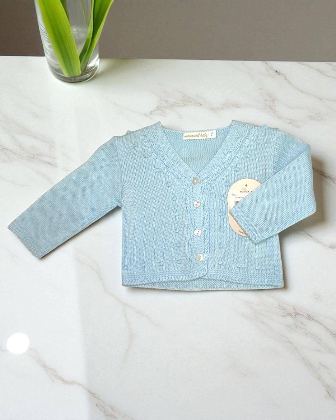 Casaco de Malha para recém nascido