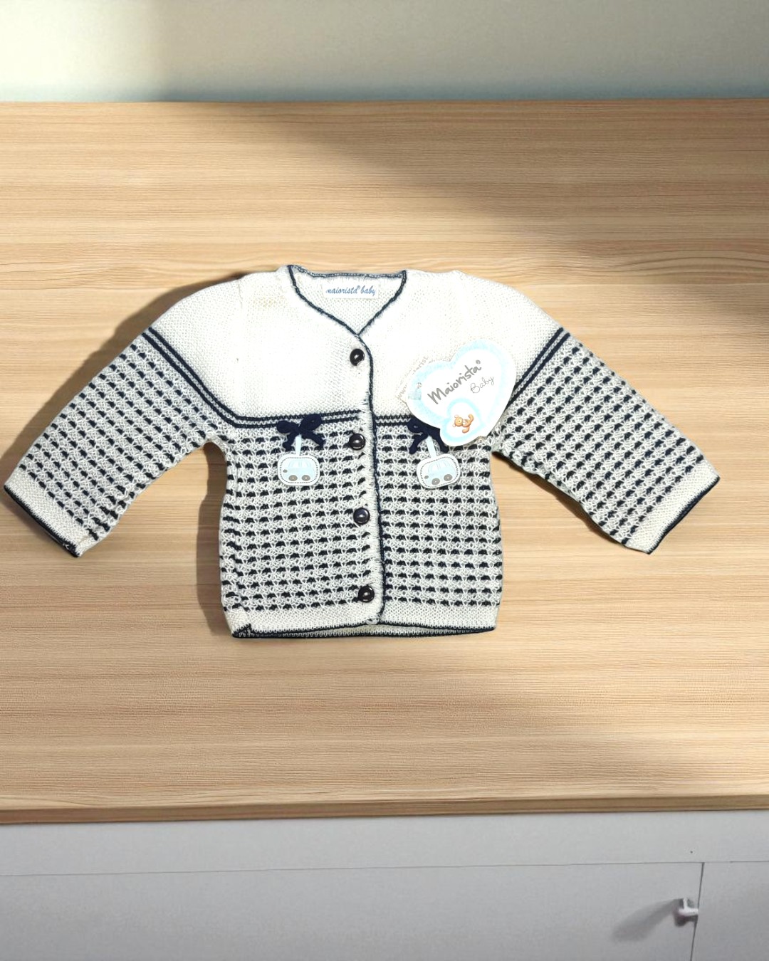 Casaco de Malha para recém nascido