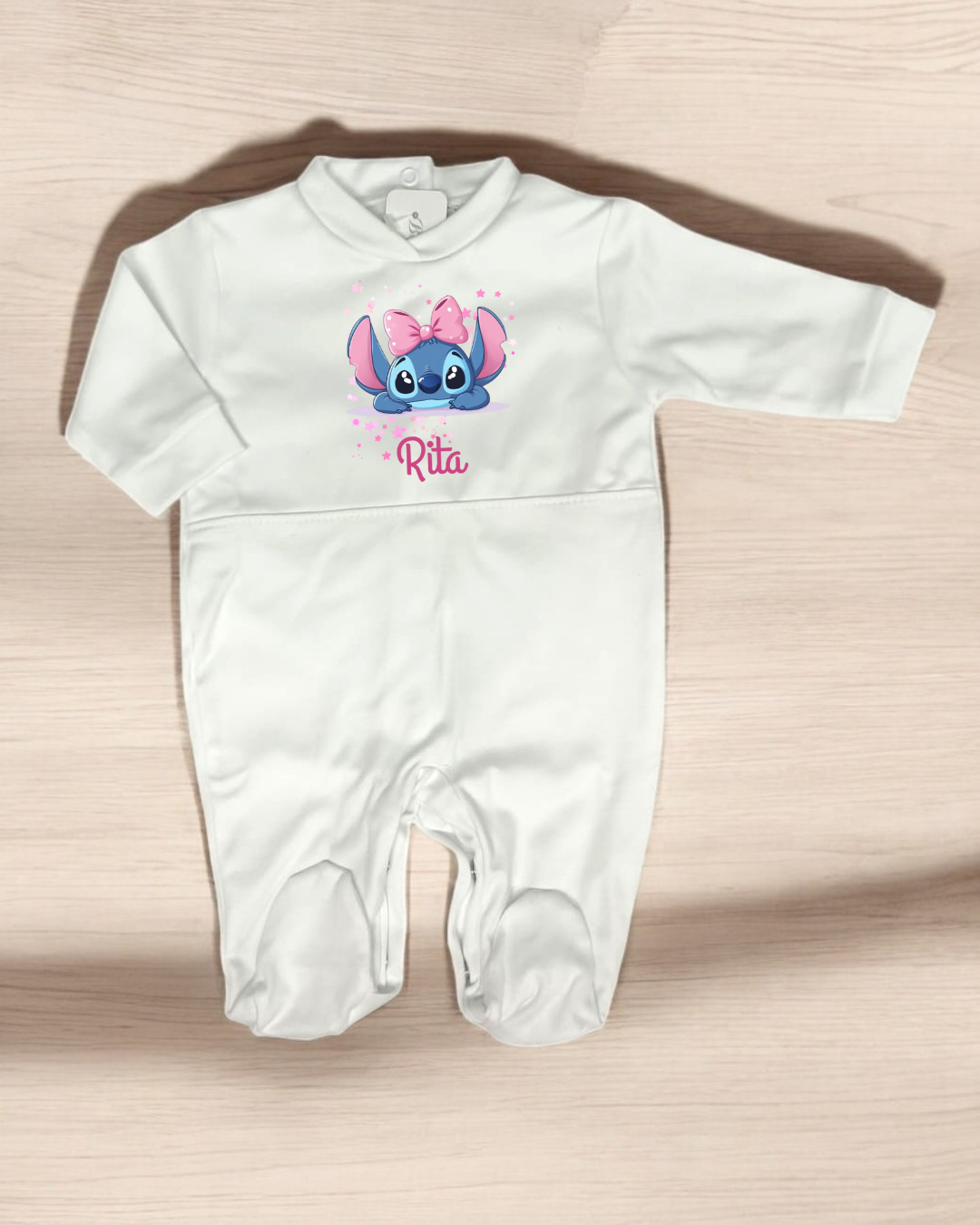 Babygrow Stitch laço