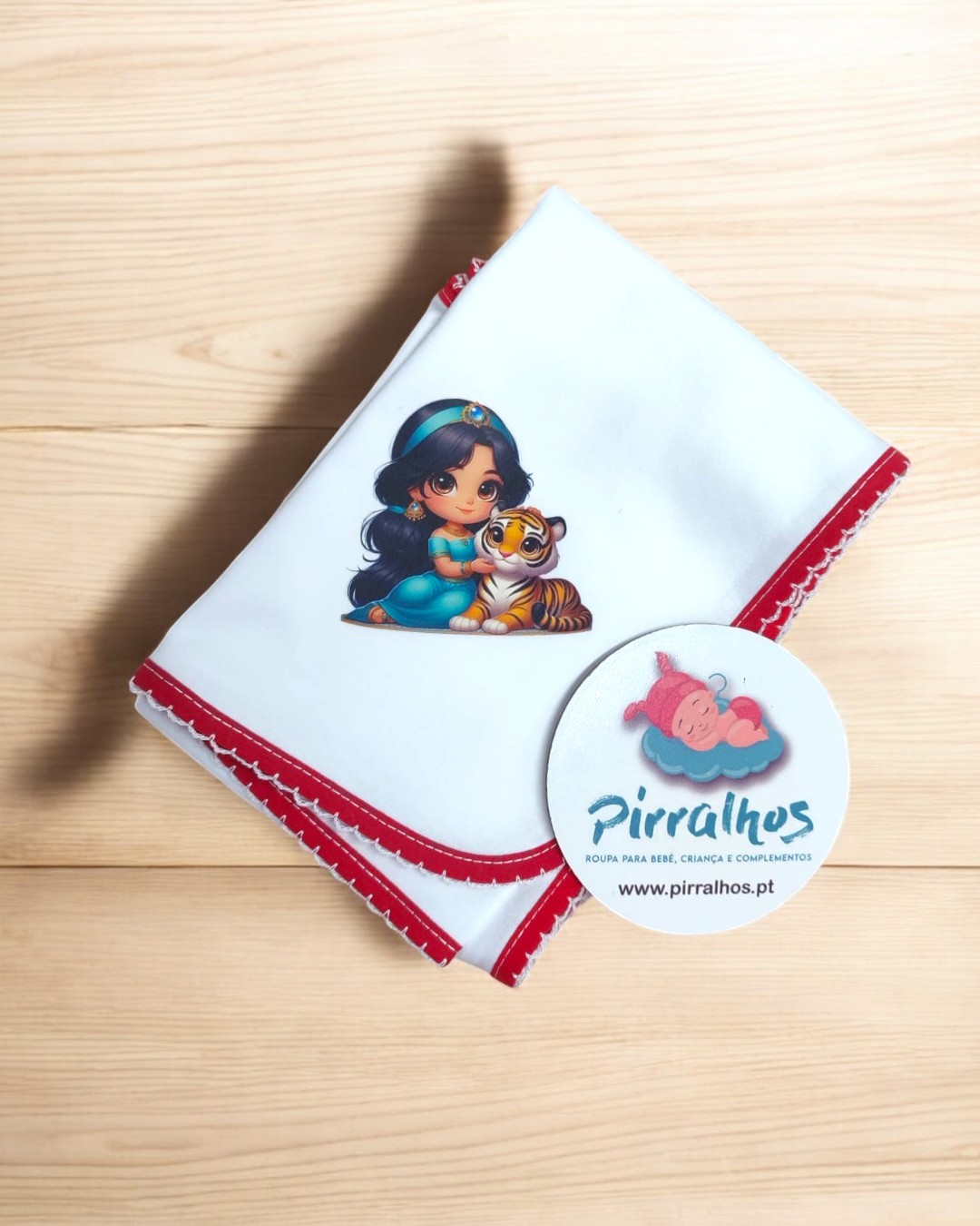 Fralda de algodão Yasmin - EXCLUSIVA PIRRALHOS - 14 cores à escolha