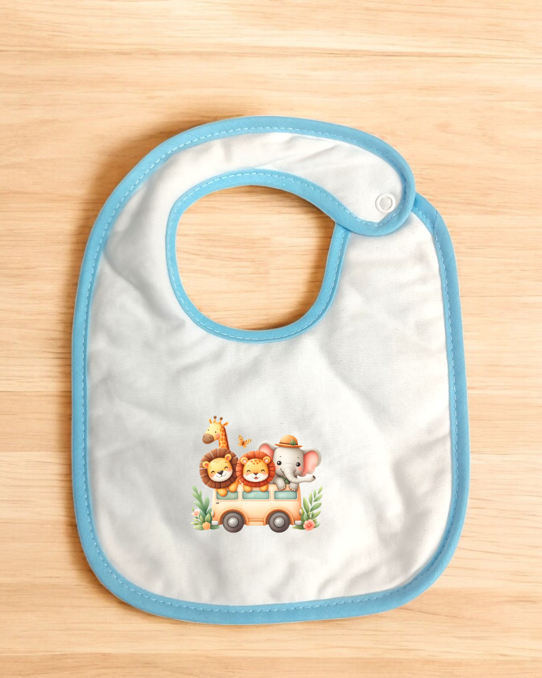 Babete impermeável Safari - 15 cores à escolha, Exclusivo Pirralhos