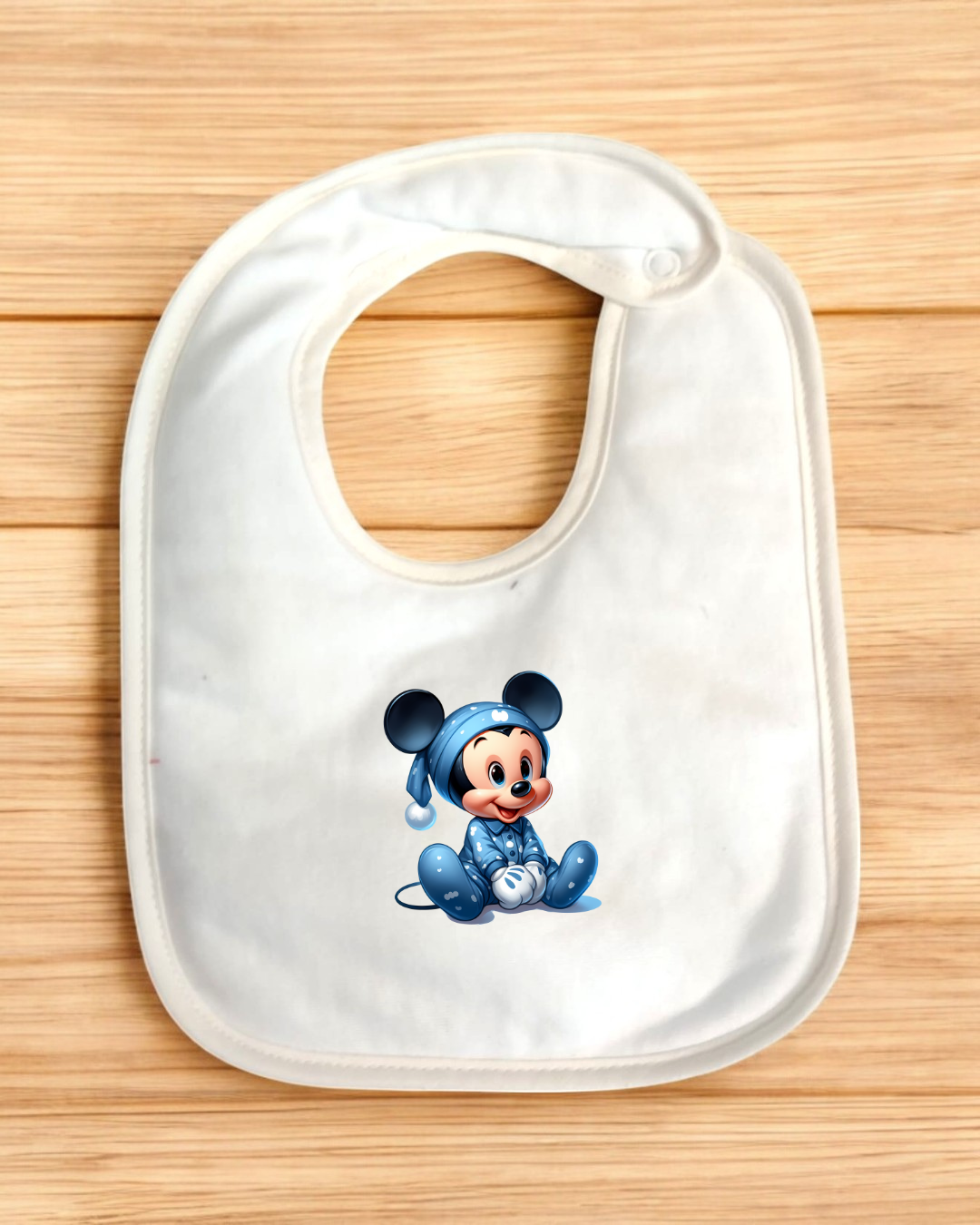 Babete impermeável Mickey Pijama - 15 cores à escolha, Exclusivo Pirralhos