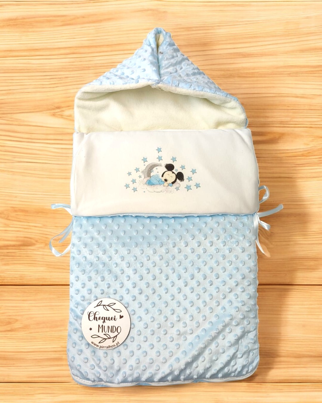 Saco de ovo/ Saco de dormir/ saco de transporte  Mickey na lua