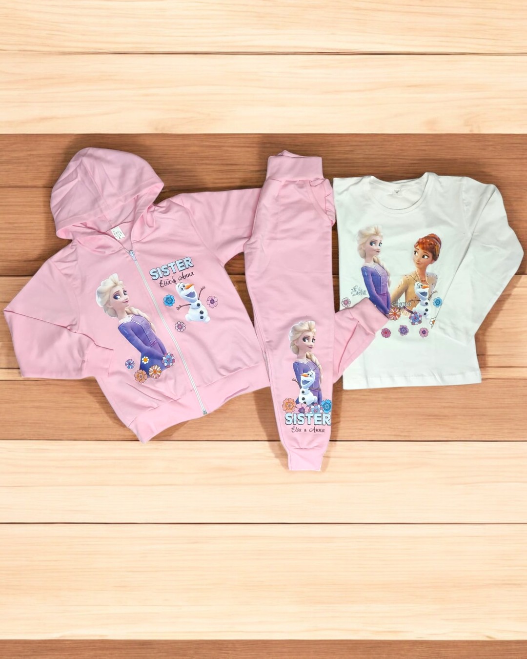 Conjunto de três peças Frozen