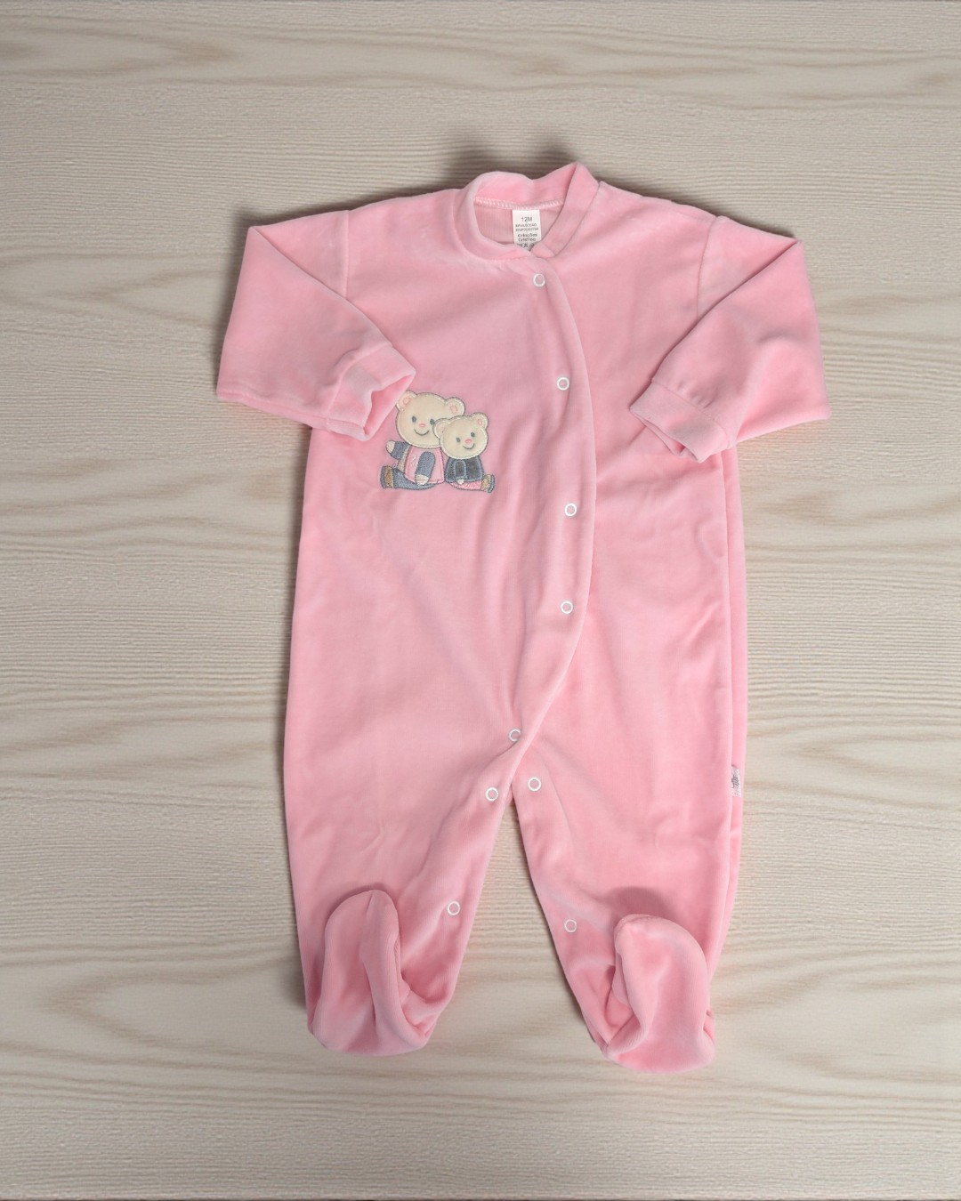 Babygrow de veludo Mãe e filha
