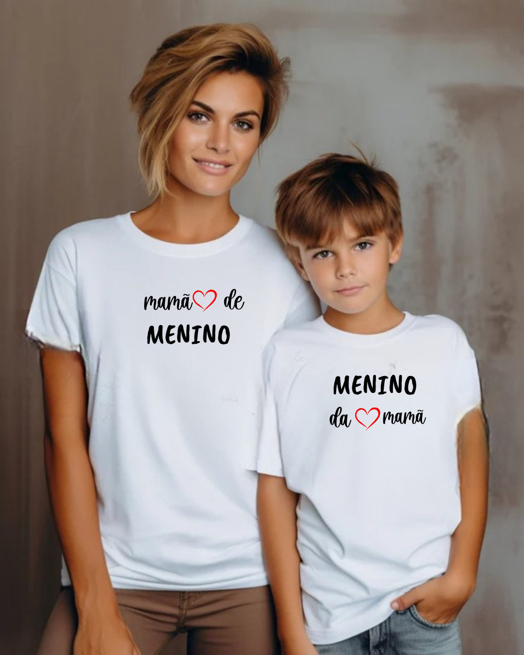 Pack de 2 T-shirt - Mamã de um menino