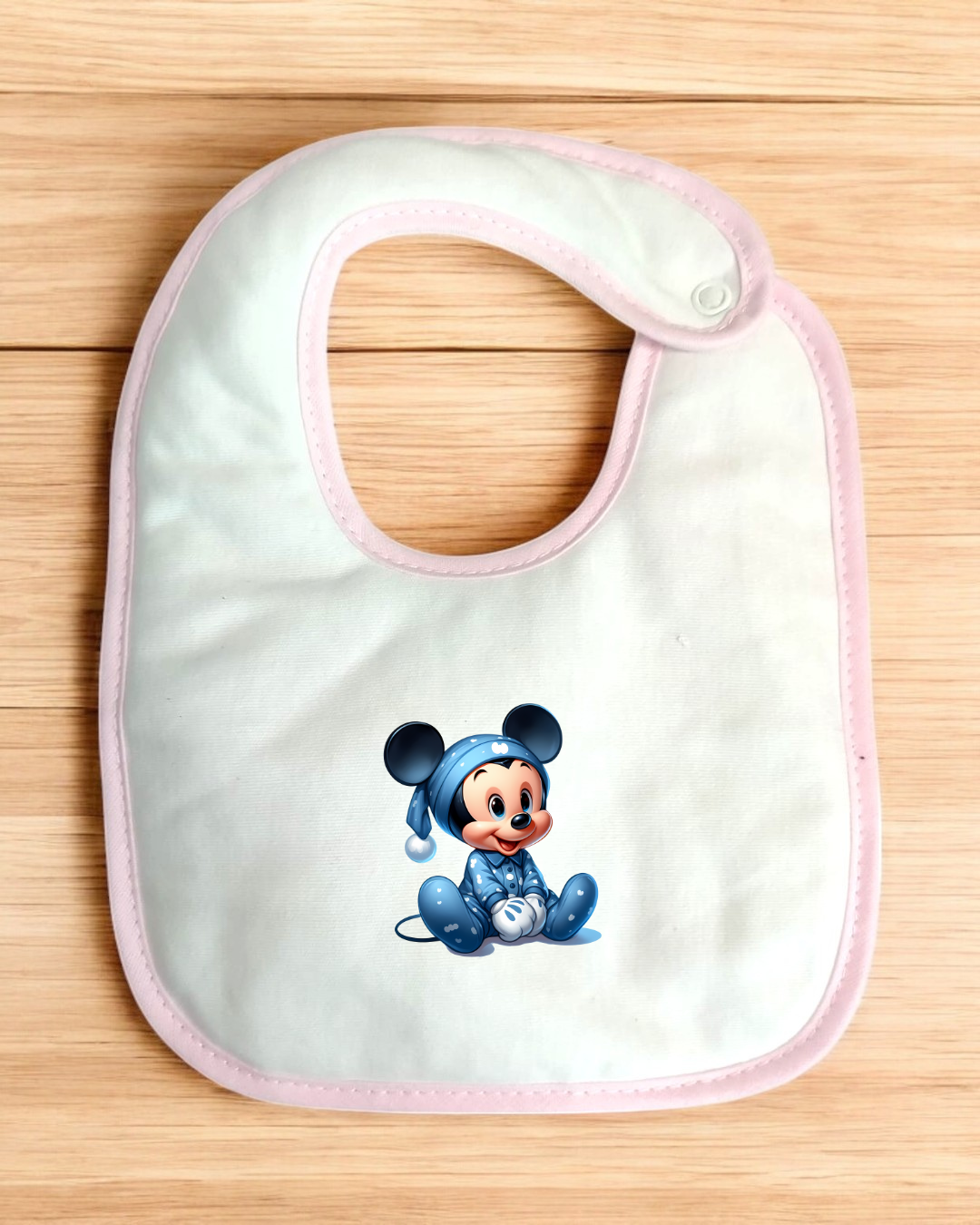 Babete impermeável Mickey Pijama - 15 cores à escolha, Exclusivo Pirralhos