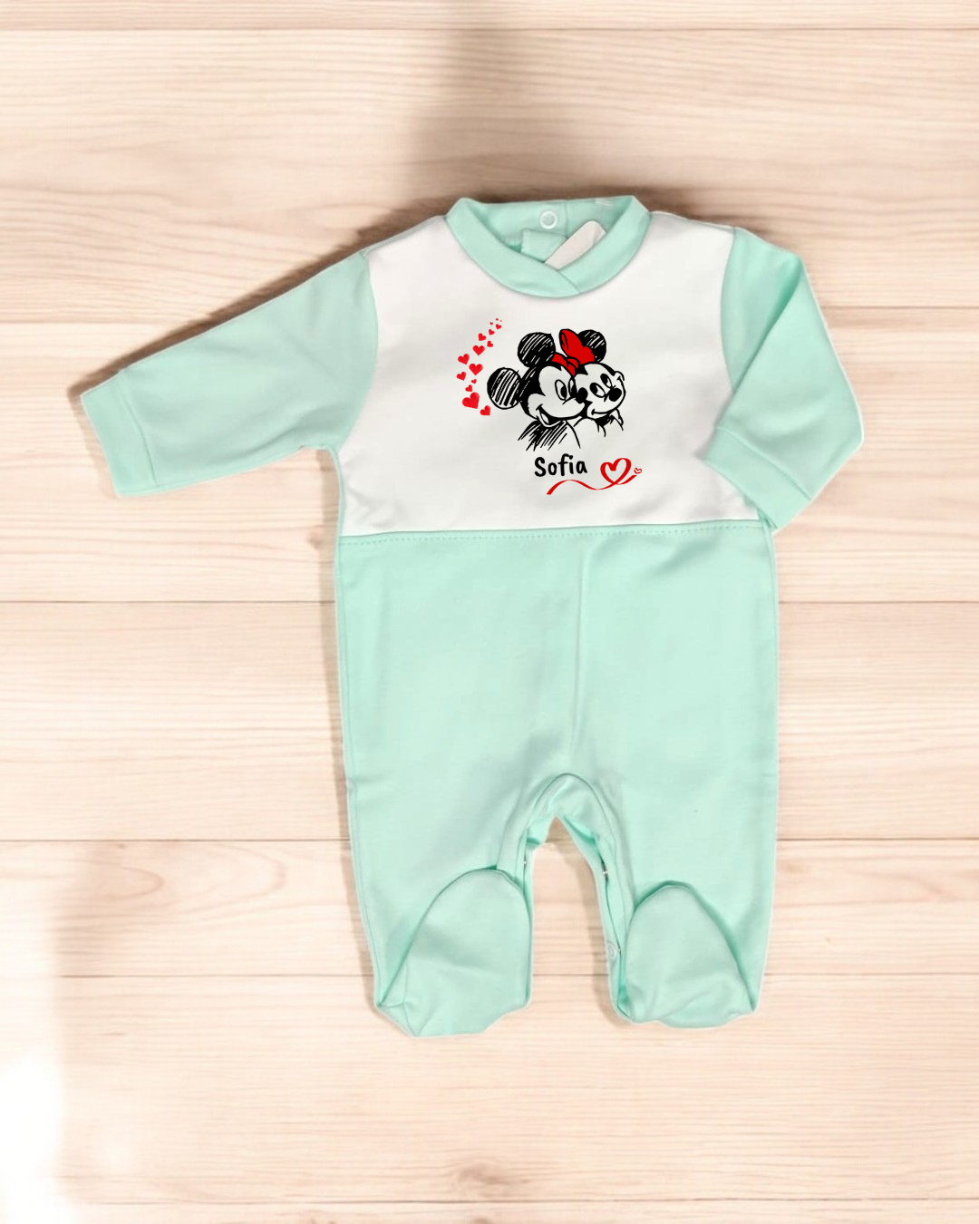 Babygrow Minnie e Mickey
