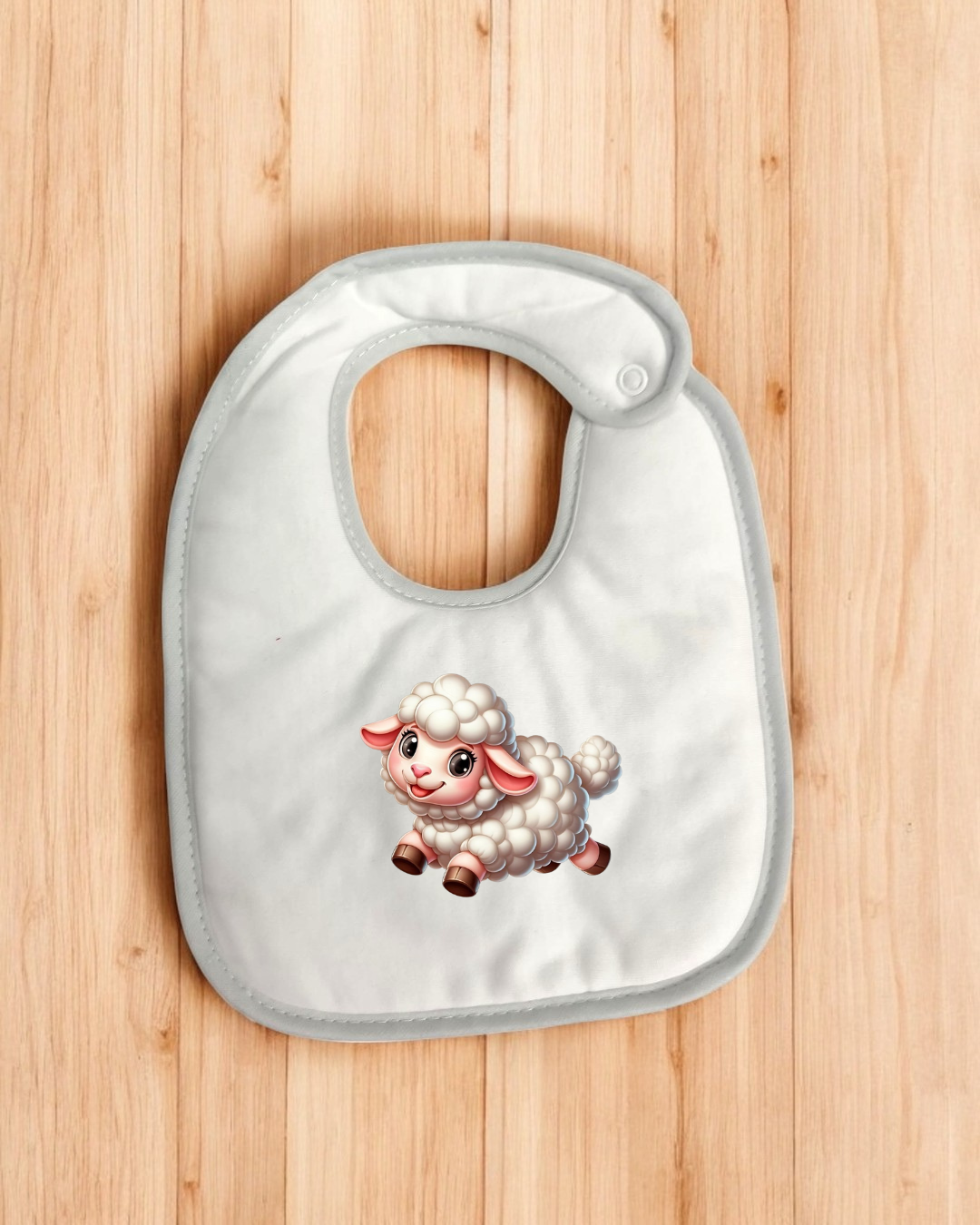 Babete impermeável Ovelhinha - 15 cores à escolha, Exclusivo Pirralhos