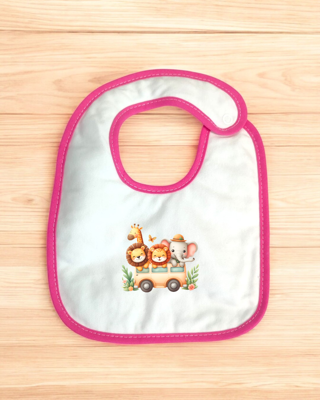 Babete impermeável Safari - 15 cores à escolha, Exclusivo Pirralhos