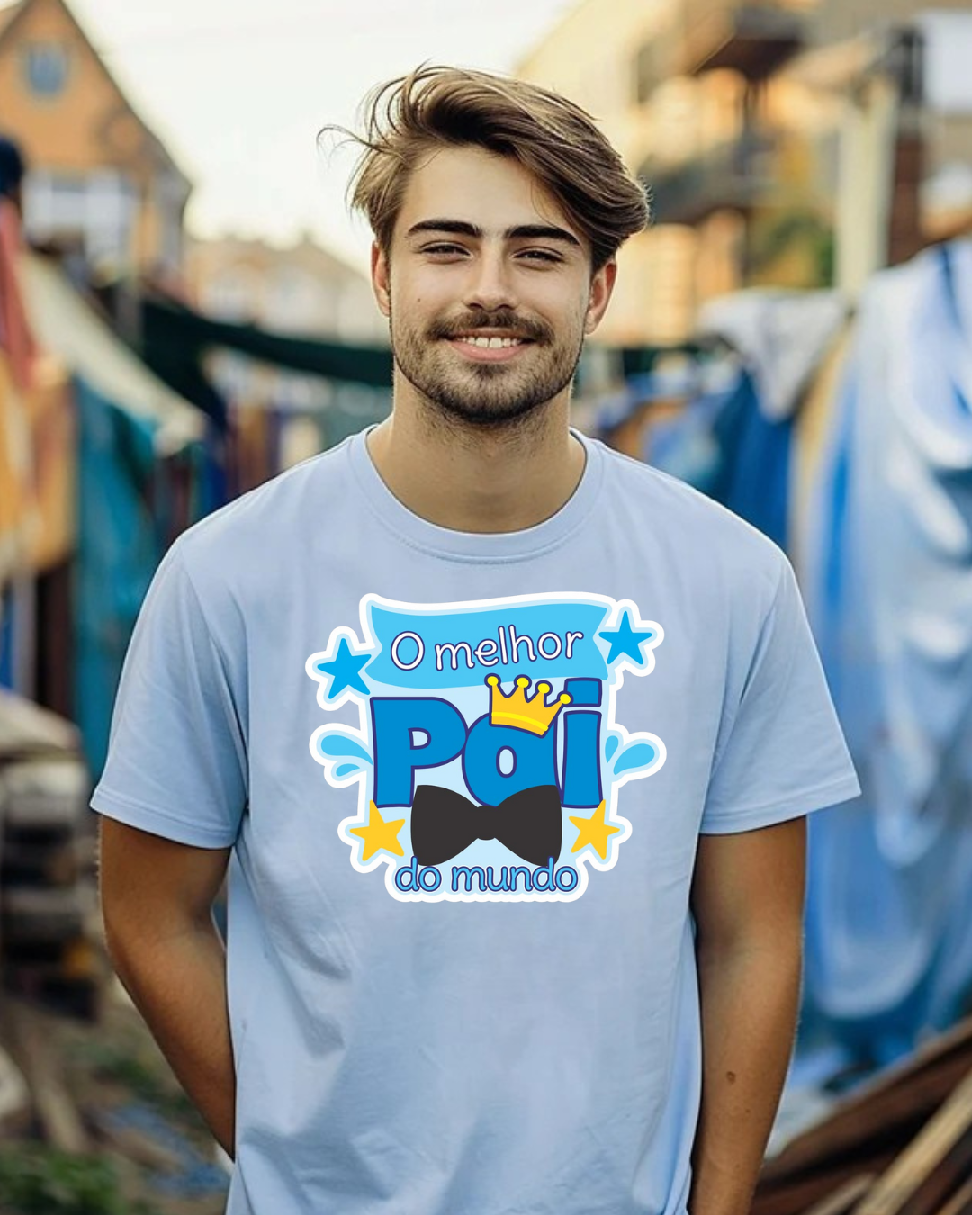 T-shirt - Melhor pai do mundo