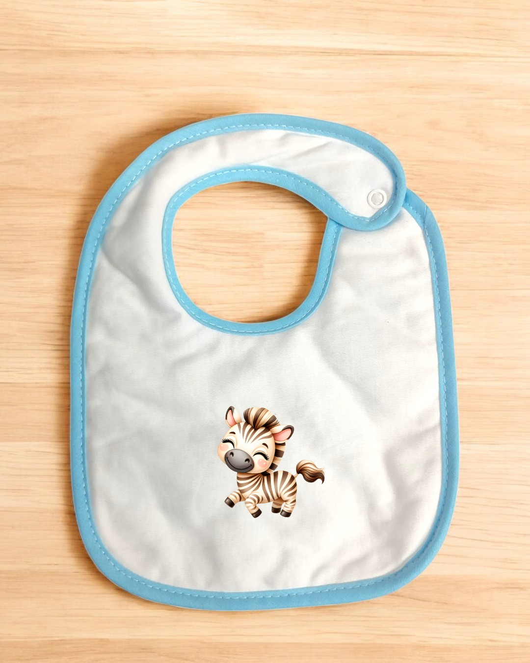 Babete impermeável Zebra - 15 cores à escolha, Exclusivo Pirralhos