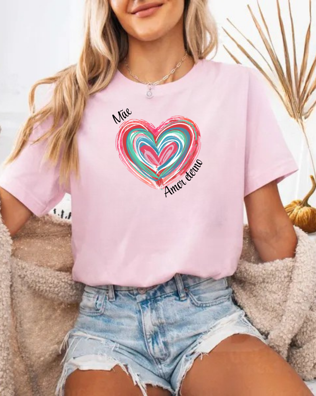 T-shirt - Mãe, Amor eterno