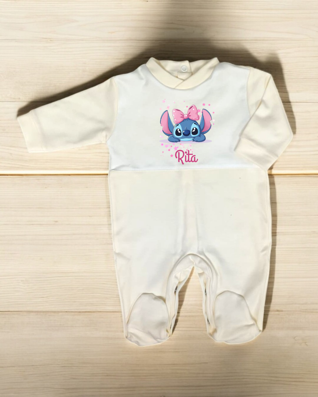Babygrow Stitch laço