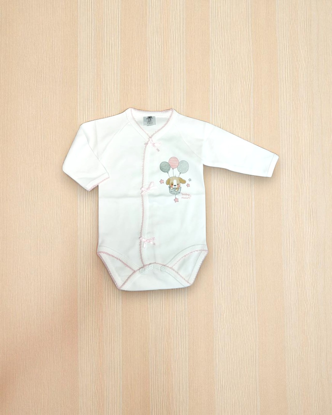 Body sem carda Cãozinho com balões