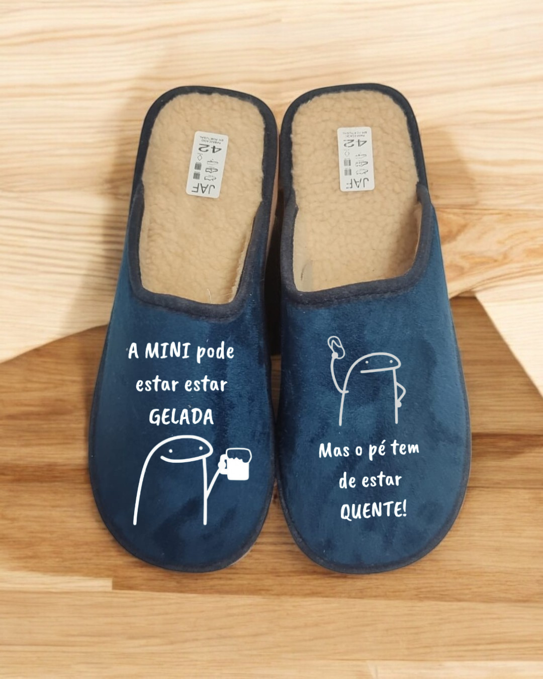 Chinelos Personalizados "Mini gelada...  "