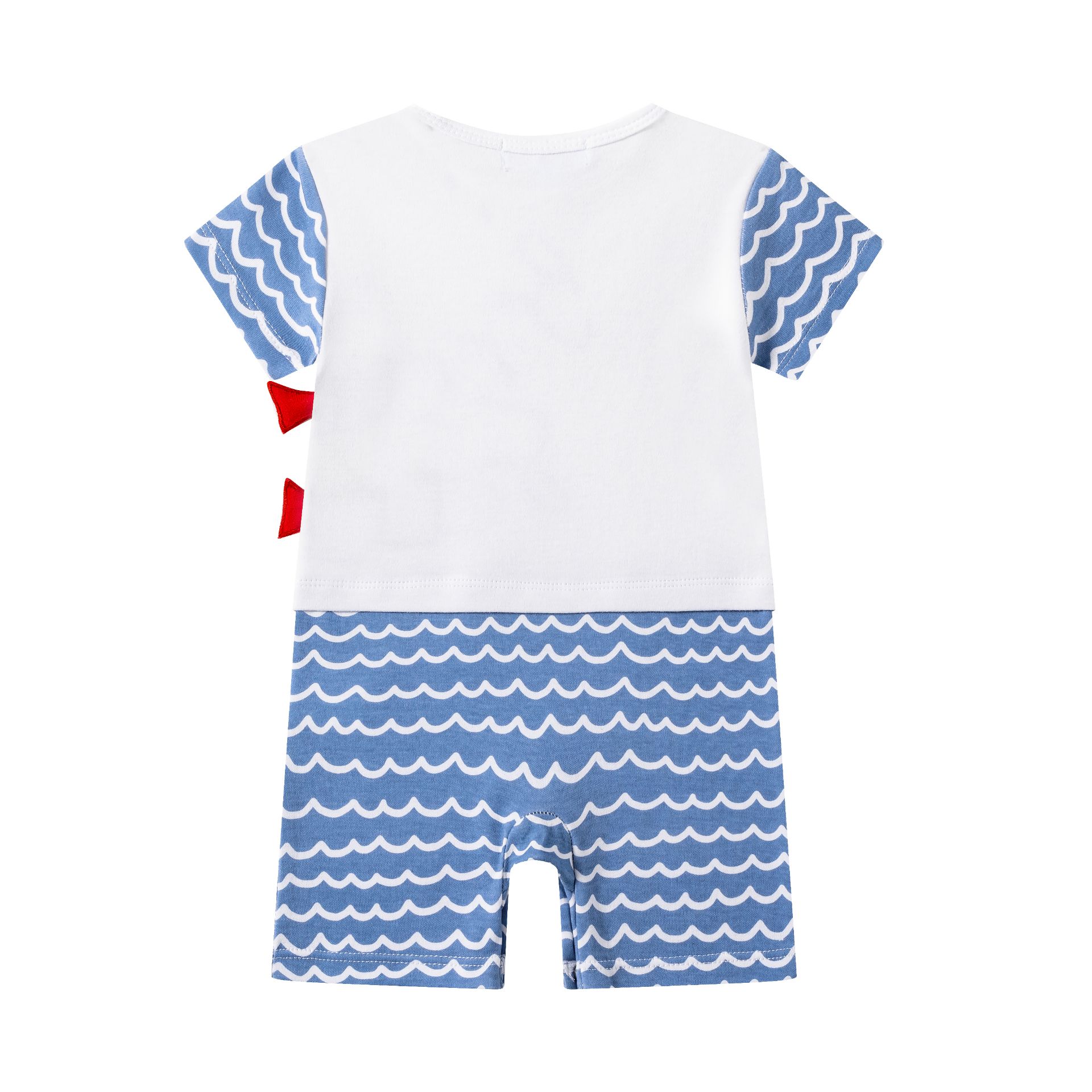 Pijama de manga curta Peixinhos